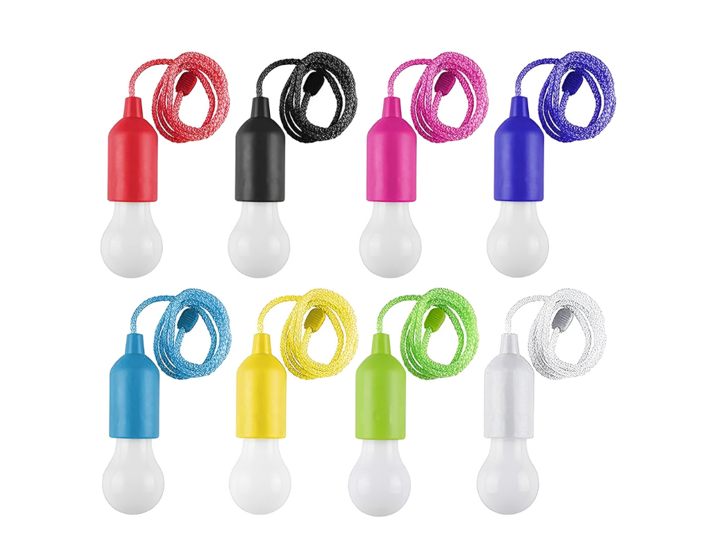 Lâmpada LED Vintage Portátil com Cordão